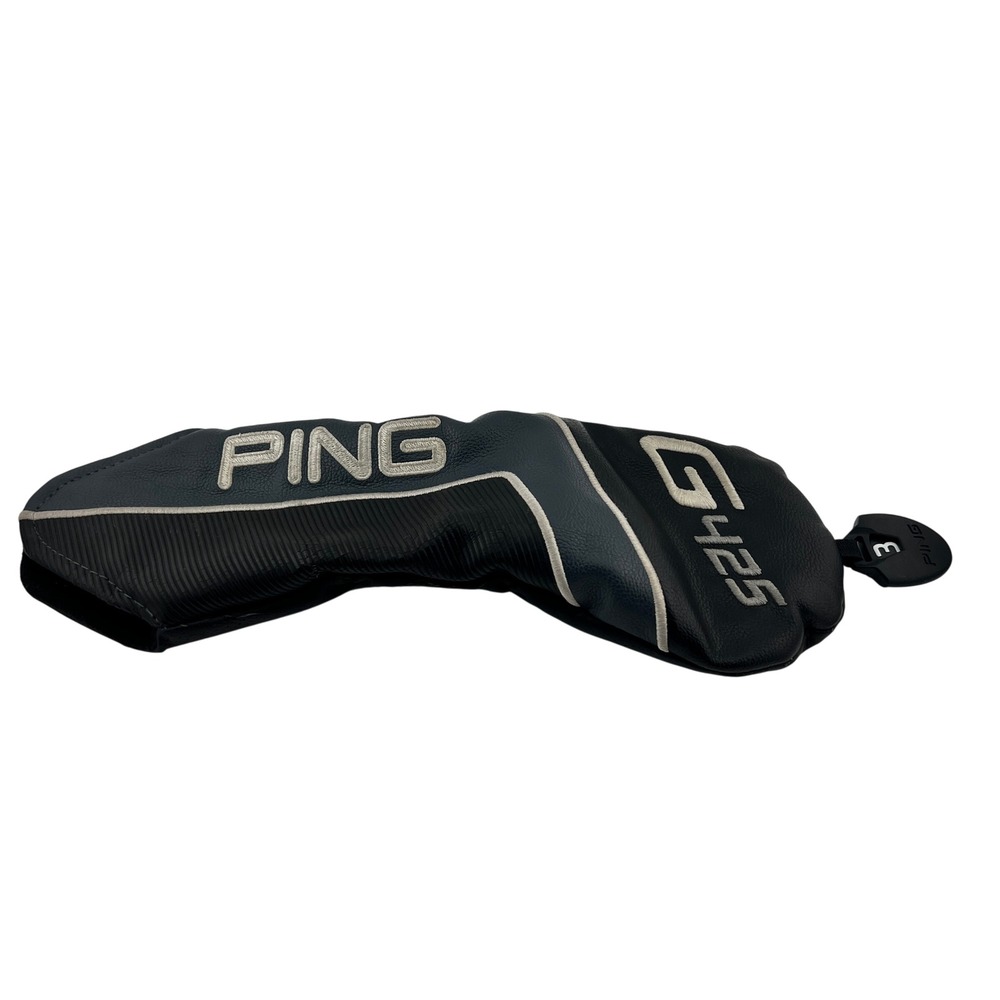 Fairway Wood Headcover Ping G425 Black Slate Gray Adjustable Dial 3 4 5 7 9